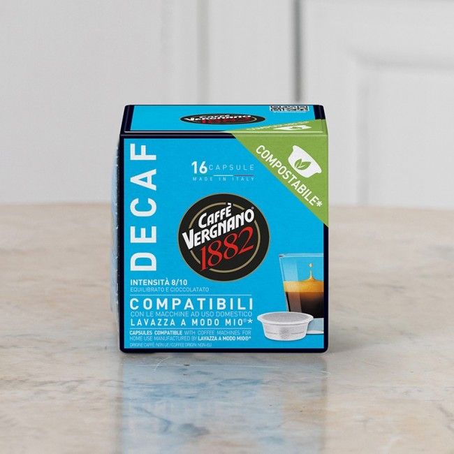 [7098] Capsula AMM Compostabile Decaf Pz.16