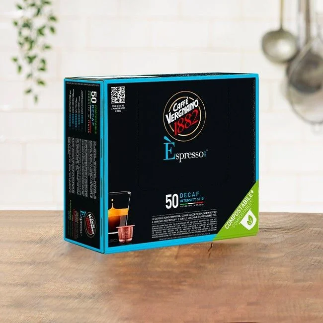 Capsula Compostabile E'Spresso 1882 Decaf Pz.50