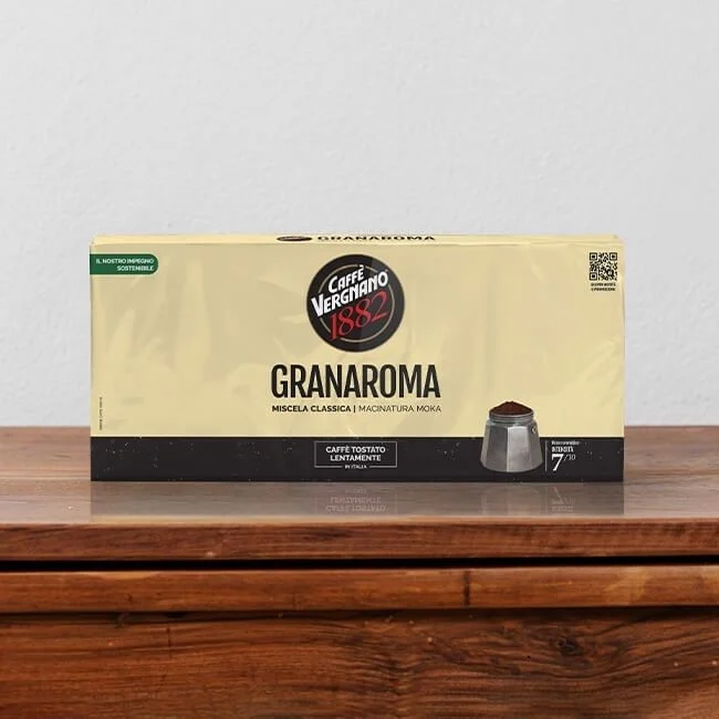 Pack 4 - Granaroma Miscela Ricca Macinatura Moka Gr. 250 
