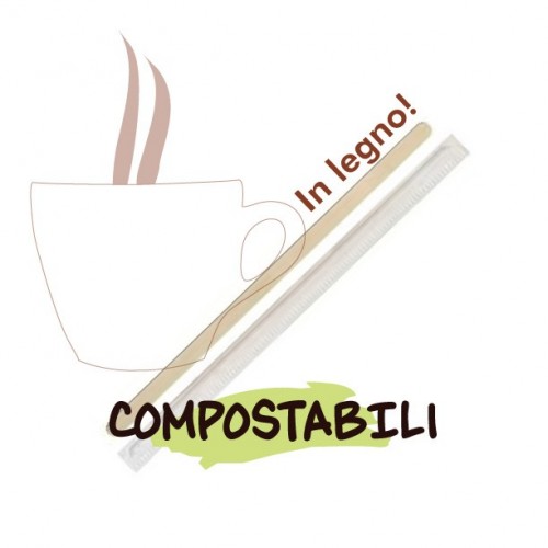 [99942] Paletta Bamboo incartata Pz.50