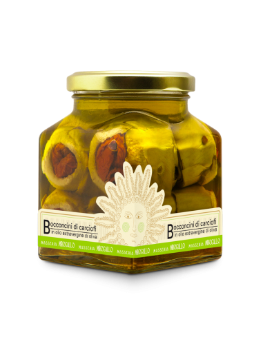 [0293] Vaso Bocconcini di carciofi in olio extravergine di oliva Gr. 260