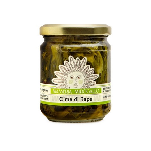 [0373] Vaso cime di rapa in olio extravergine di oliva Gr. 180