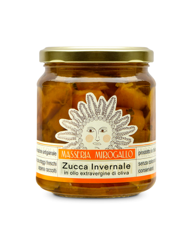 [0180] Vaso di zucca invernale in olio extravergine di oliva Gr. 270
