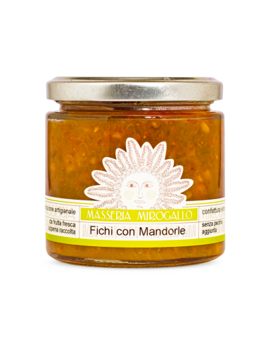 [0328] Vaso di confettura extra di fichi e mandorle Gr. 250